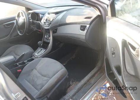 2013 Hyundai Elantra Gls from USA, damaged, VIN 5NPDH4AE8DH453173